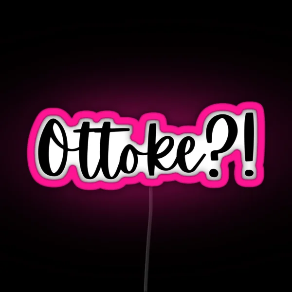 OTTOKE RGB Neon Sign