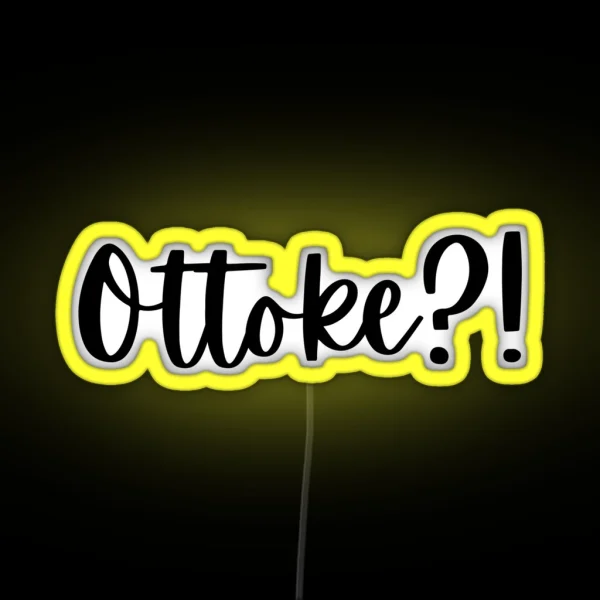 OTTOKE RGB Neon Sign