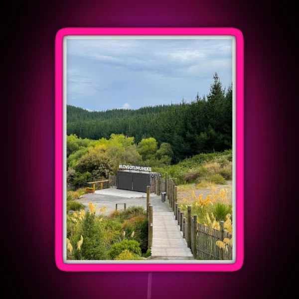 Otumuheke Stream Walkway RGB Neon Sign
