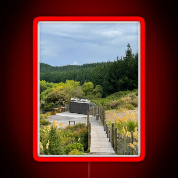 Otumuheke Stream Walkway RGB Neon Sign