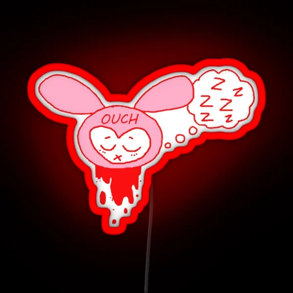 Ouch RGB Neon Sign