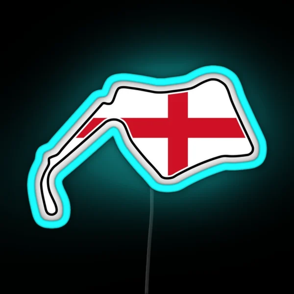 Oulton Park Flag RGB Neon Sign