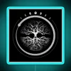'Ouroboros Tree of Life RGB Neon Sign in Blue'