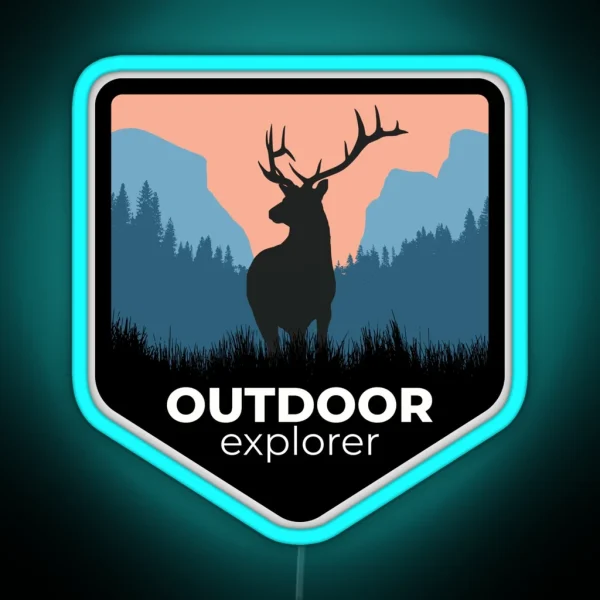 OUTDOOR Explorer RGB Neon Sign