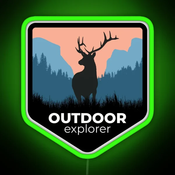 OUTDOOR Explorer RGB Neon Sign