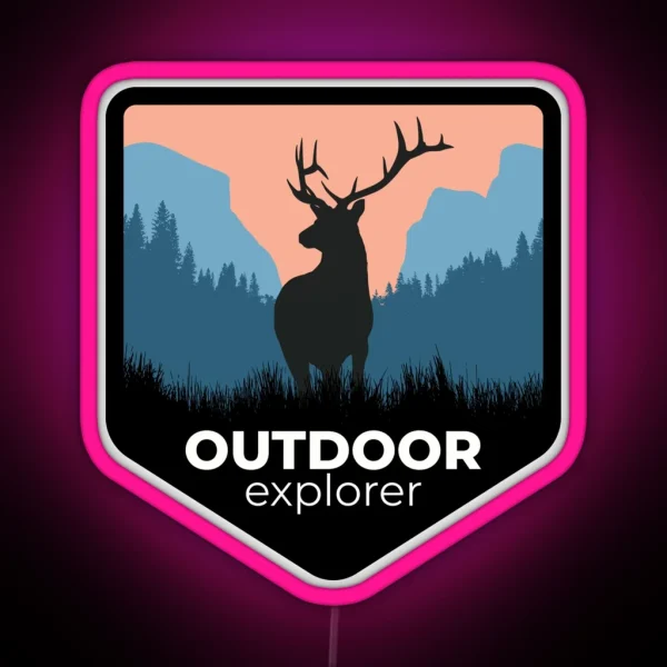OUTDOOR Explorer RGB Neon Sign