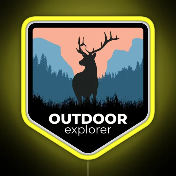 OUTDOOR Explorer RGB Neon Sign