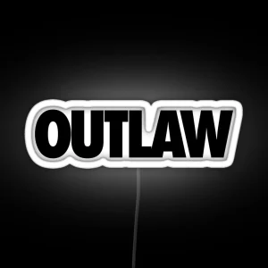 OUTLAW RGB Neon Sign