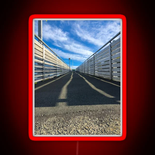 Overpass Walkway RGB Neon Sign