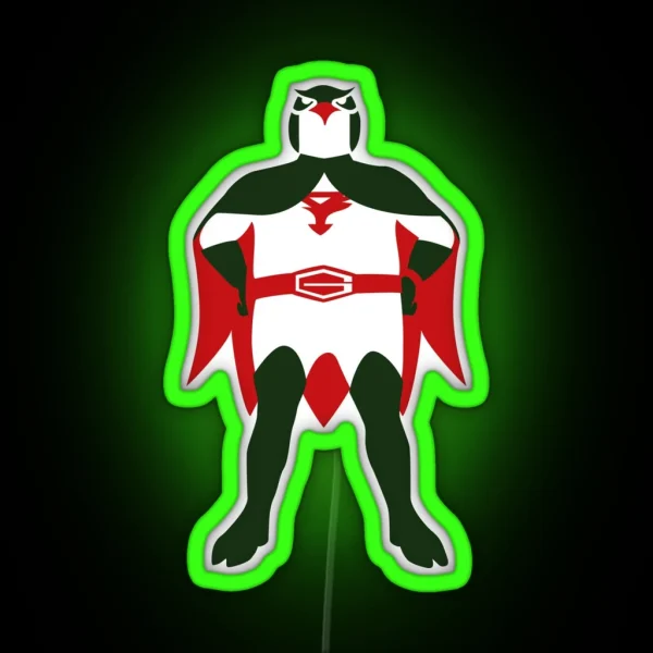 Owl Gatchaman RGB Neon Sign