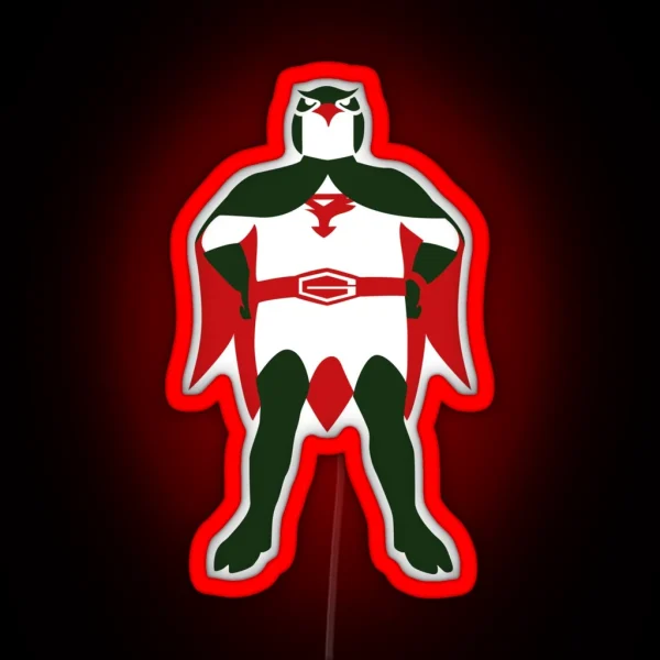 Owl Gatchaman RGB Neon Sign