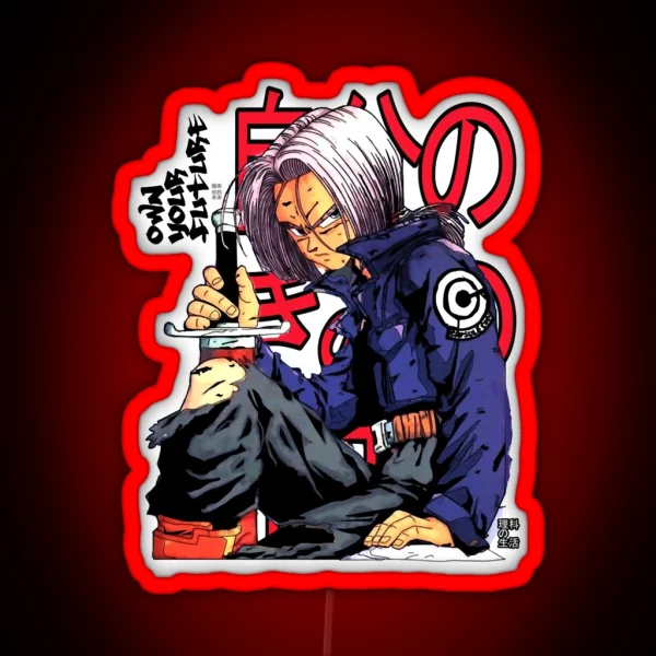 Own Your Future DBZ Trunks RGB Neon Sign