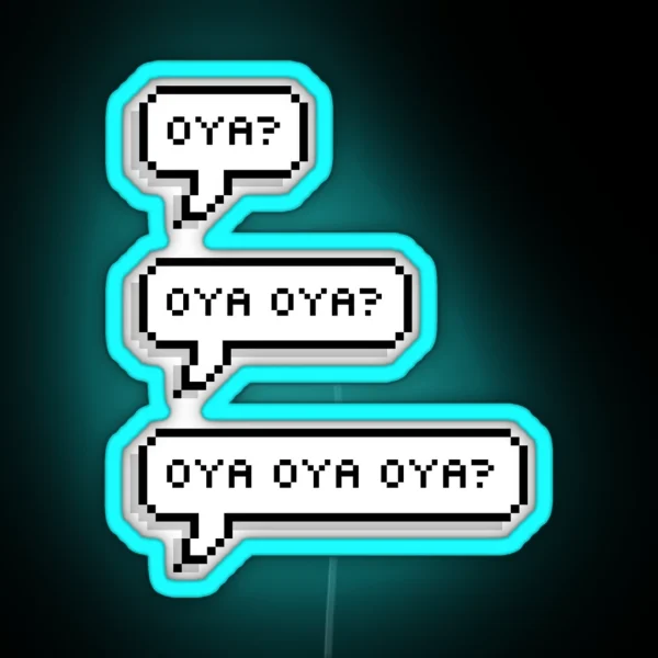 Oya RGB Neon Sign