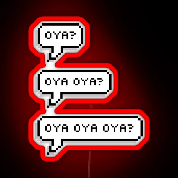 Oya RGB Neon Sign