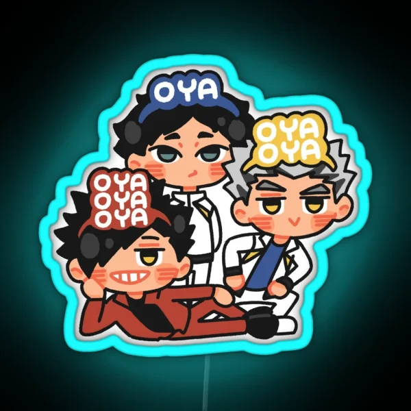 Oya Squad RGB Neon Sign