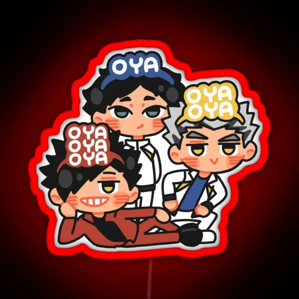 Oya Squad RGB Neon Sign