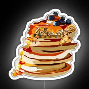 P Is For Pancake Tortoise RGB Neon Sign