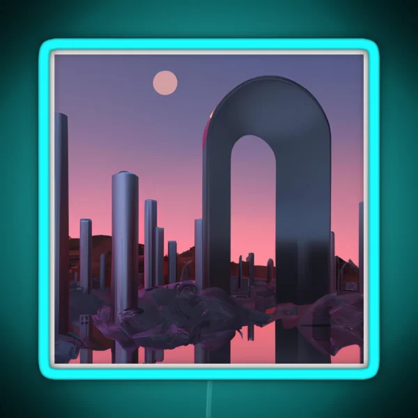P4R4D1S3 2 RGB Neon Sign