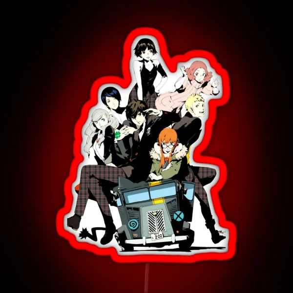 P5 Team RGB Neon Sign