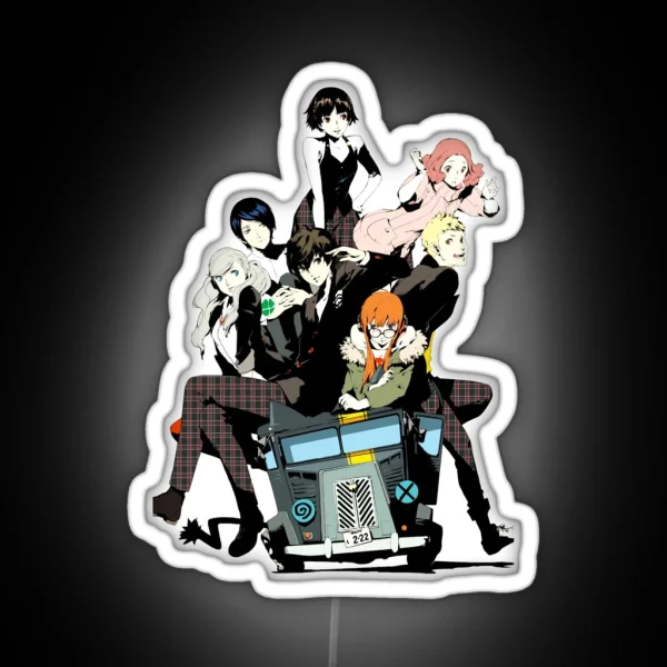 P5 Team RGB Neon Sign