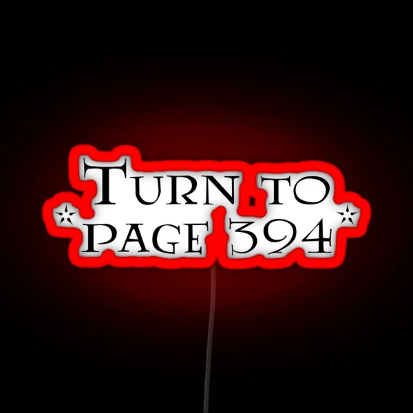 Page 394 RGB Neon Sign
