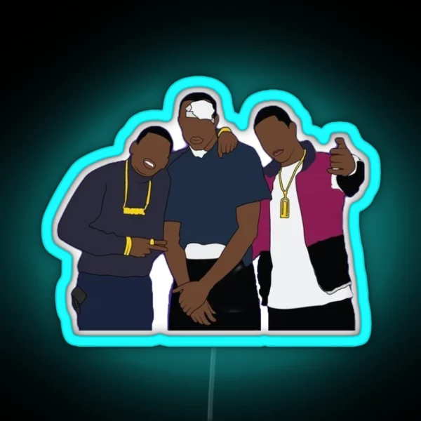Paid In Full RGB Neon Sign