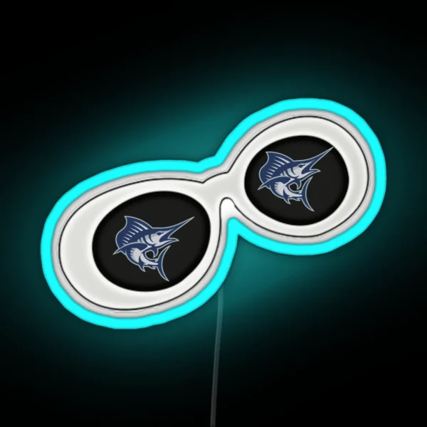 Palm Beach Atlantic University Clout Goggles RGB Neon Sign