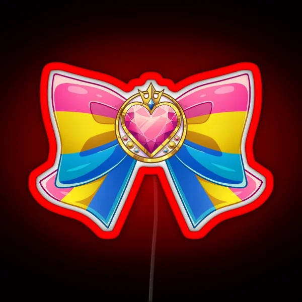 Pan Pride Power RGB Neon Sign