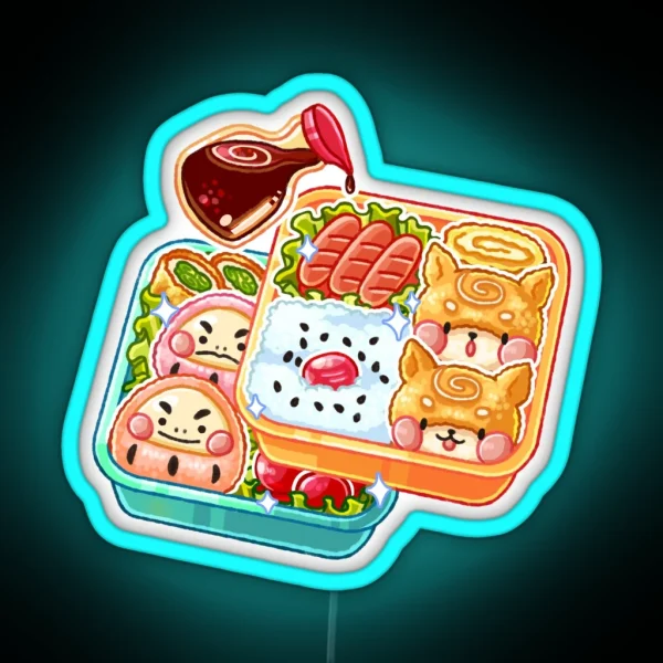 Panko S Bento Box RGB Neon Sign