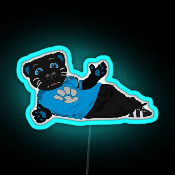 Panther RGB Neon Sign