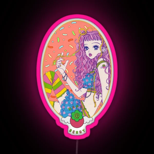 Paradise Kiss Miwako Happy Berry RGB Neon Sign