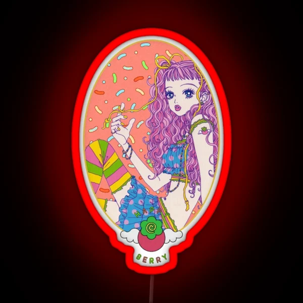 Paradise Kiss Miwako Happy Berry RGB Neon Sign