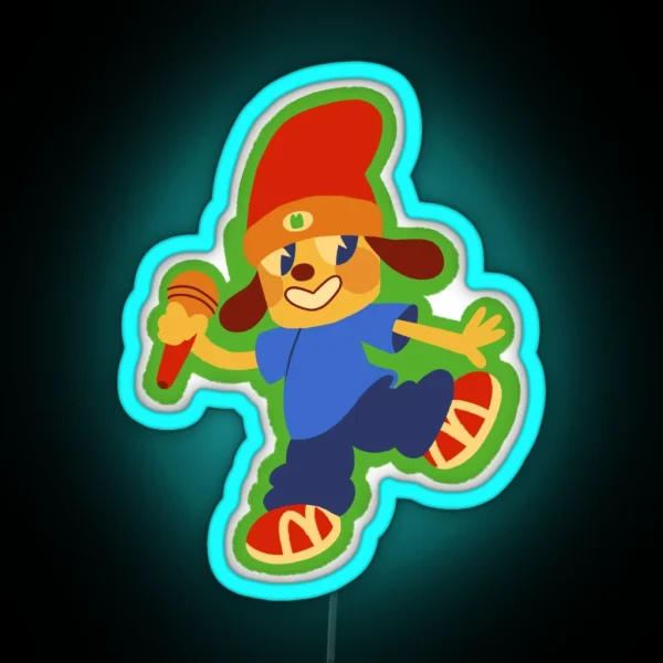 Parappa The Rapper RGB Neon Sign