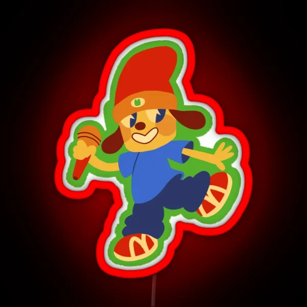 Parappa The Rapper RGB Neon Sign