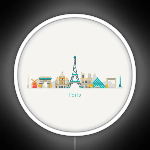 Paris RGB Neon Sign