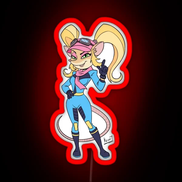 Pasadena O Possum OG RGB Neon Sign