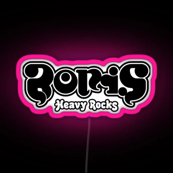 Passion Widely Touring Doom Metal Boris Heavy RGB Neon Sign