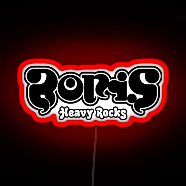 Passion Widely Touring Doom Metal Boris Heavy RGB Neon Sign