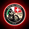 motorcycle passo dell'umbrail italy switzerland rgb neon sign