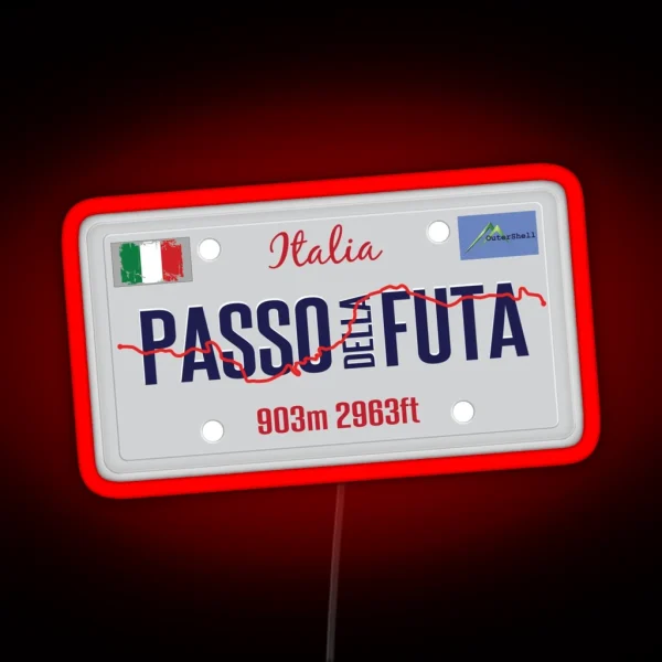 Passo Della Futa Italy Led Led 01 RGB Neon Sign