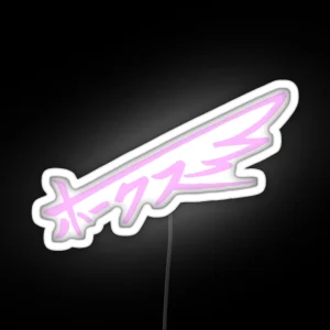 Pastel Hawks Signature RGB Neon Sign