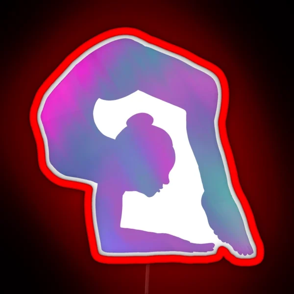 Pastel Neon Contortionist RGB Neon Sign