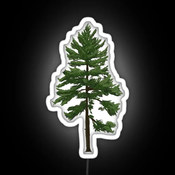 Pastel Pines RGB Neon Sign