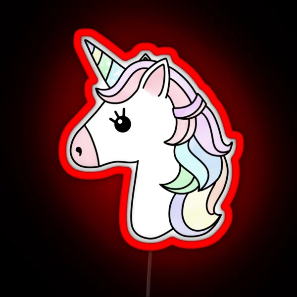 Pastel Unicorn RGB Neon Sign