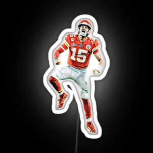 Patrick Mahomes RGB Neon Sign