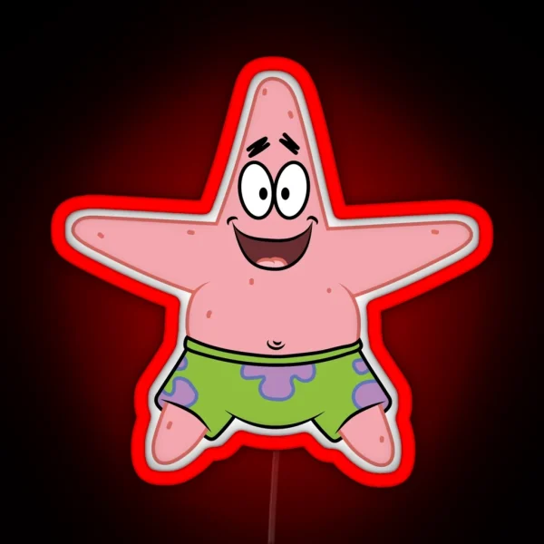 Patrick Star RGB Neon Sign