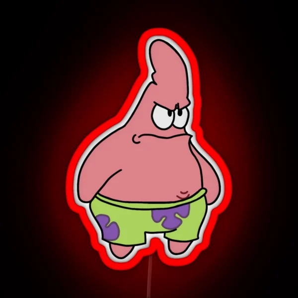 Patrick Star RGB Neon Sign