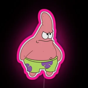 Patrick The Star RGB Neon Sign