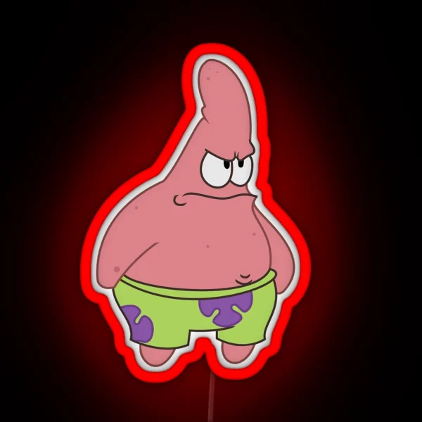 Patrick The Star RGB Neon Sign