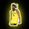 patty mills neon rgb sign with yellow